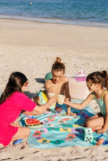 Comfort op het strand zonder zand