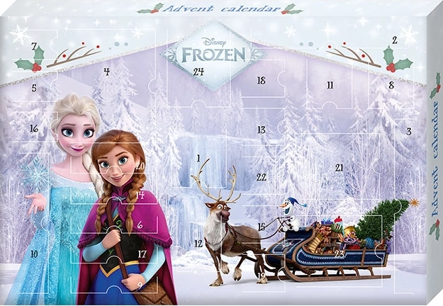 Adventskalender Frozen – Het IJskoninkrijk voor kinderen