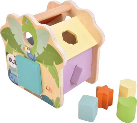 Vormhuisje met handgreep