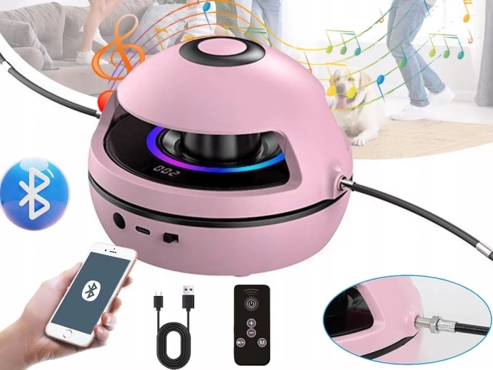 Springen op het ritme dankzij Bluetooth en lichteffecten