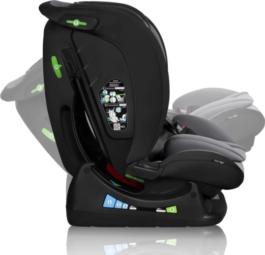 Groeit met het kind mee: 40–150 cm met RWF tot 105 cm