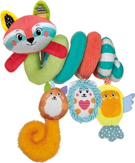 Clemmy baby pluchen spiraal voor de kinderwagen