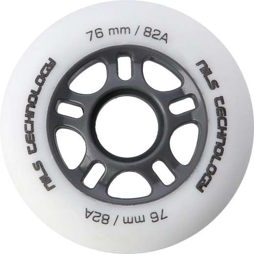 Diameter 76 mm voor vlotte en stabiele rit