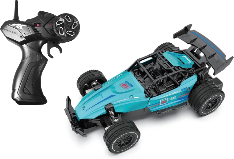 Metalen RC-formule met afstandsbediening, 21 cm