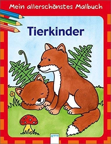 Mein allerschönstes Malbuch: Jonge dieren - 1 stuk