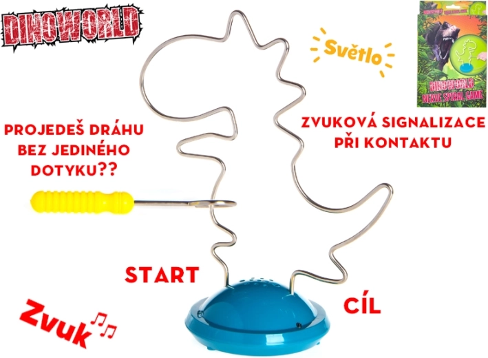 Dinoworld puzzel dinosaurus met licht- en geluidseffecten