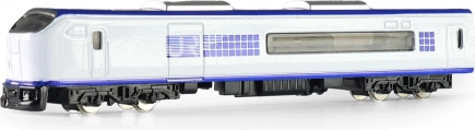 Metalen mini-locomotief 1:48, wit, 15 cm
