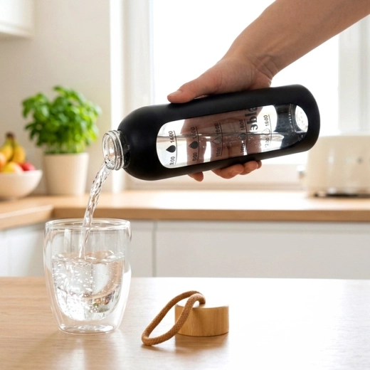 Duurzaam borosilicaatglas, ook voor warme dranken
