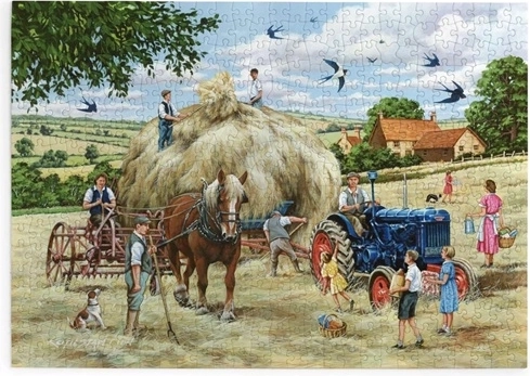 Puzzel Hooioogst met 500 extra grote stukjes