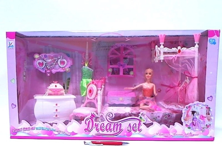 Pop met accessoires