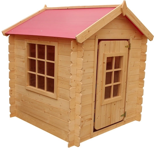 Houten kinderhuisje Vilémína