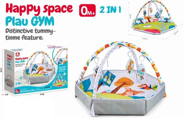 Educatieve speelmat 2-in-1 Hertje