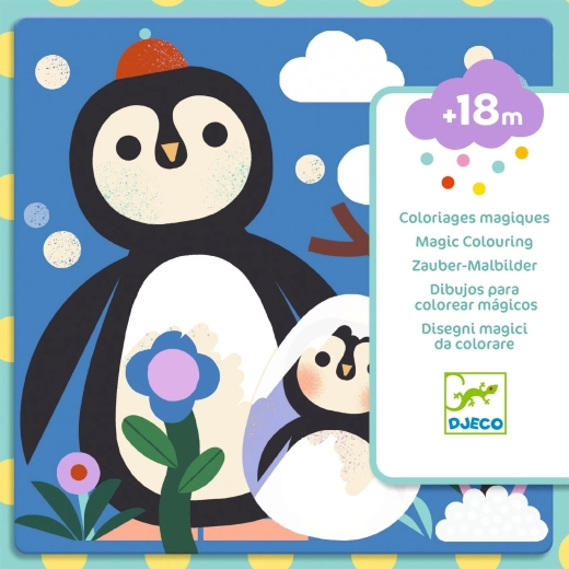 Waterkleurplaten – babydieren DJECO