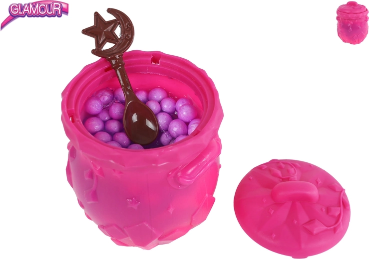 Magische pot met slijm en accessoires Glamour