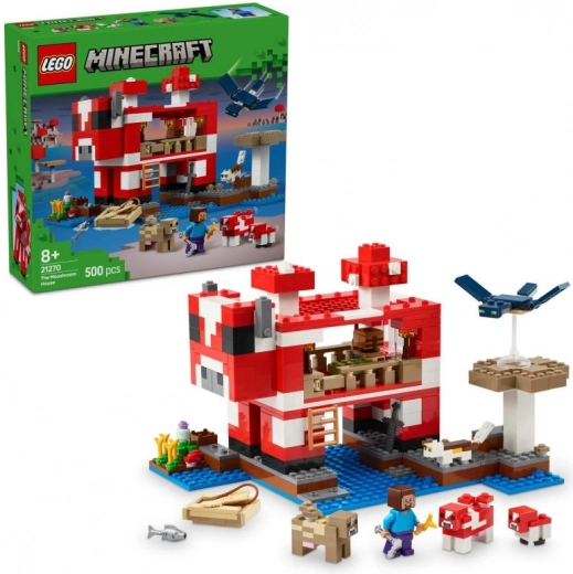 LEGO Minecraft paddenkoe-huis