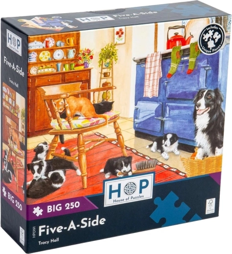 Extra grote puzzelstukken voor eenvoudig leggen