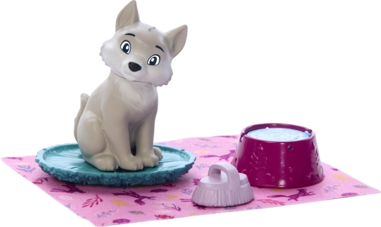 Schattig wolfje en verzorging