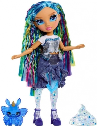 Pop RAINBOW HIGH met slijm en glitters – Skyler