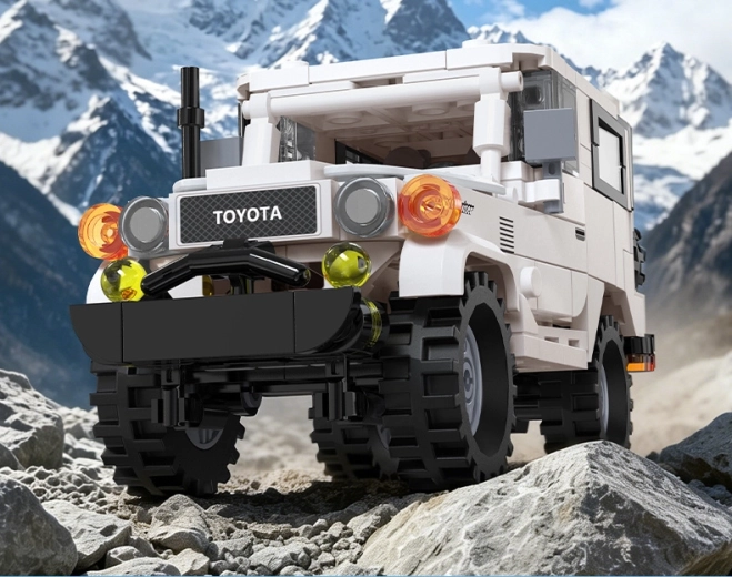 Getrouw model van een legendarische terreinwagen