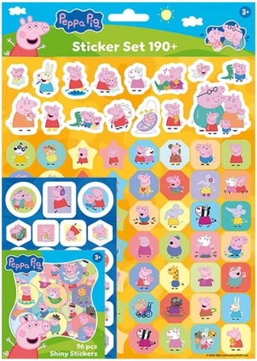 Stickerpakket 190+ Peppa Pig