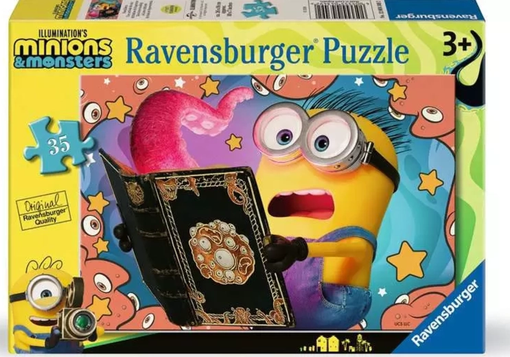 Ravensburger puzzel Mimoni a monstra 35 stukjes