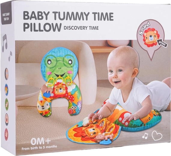 Zintuiglijk leeuwenkussen voor de allerkleinsten