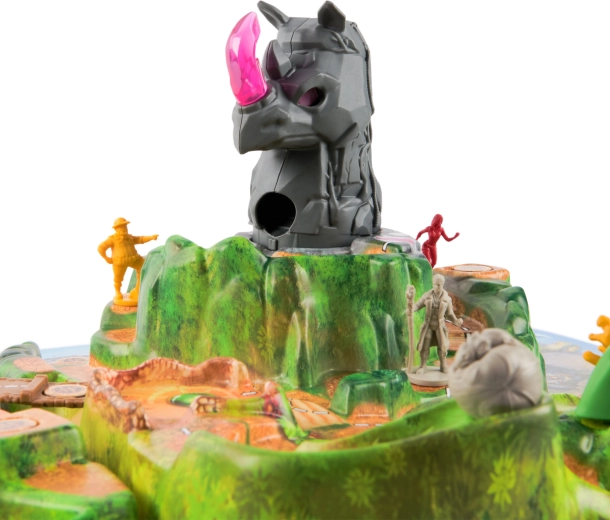 Interactief 3D-eiland met Neushoornberg