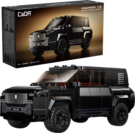 CaDA bouwset terrein-SUV YANGWANG U8 1:24, 304 onderdelen