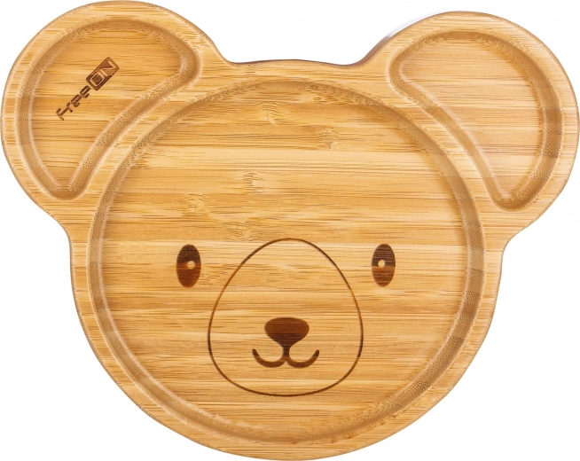 FreeON bamboe kinderbord met zuignap – Koala