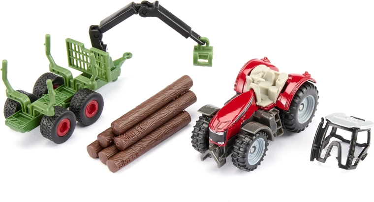 Metalen model met kunststof details, verpakt in blister