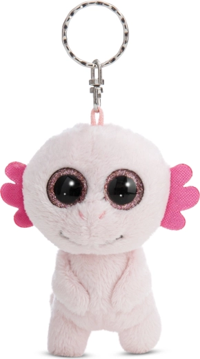 NICI Glubschis sleutelhanger axolotl Xomo 9 cm