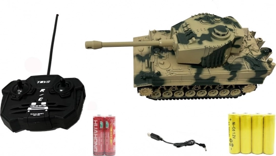 RC-tank met afstandsbediening