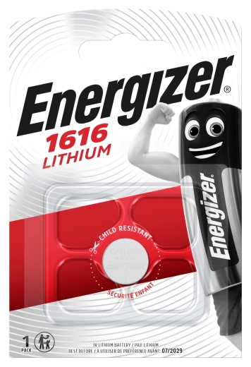 Lithium knoopcelbatterij CR1616 ENERGIZER