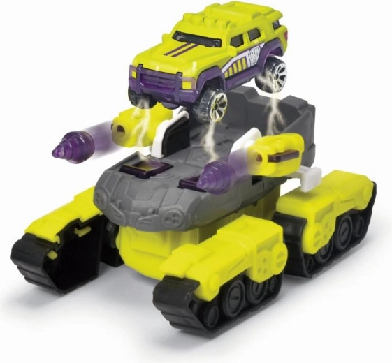 Metalen autootje 1:64 aan boord