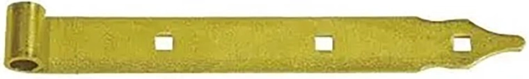 Bandhengsel 600 × 35 × 4 mm met pen 13 mm, geel verzinkt