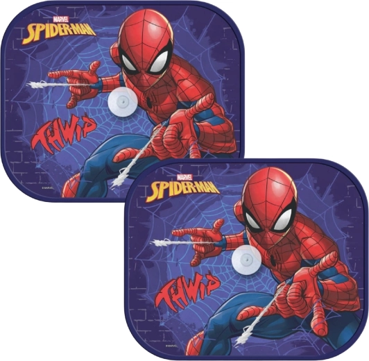 Zonneschermen voor in de auto Spider-Man, 2 stuks