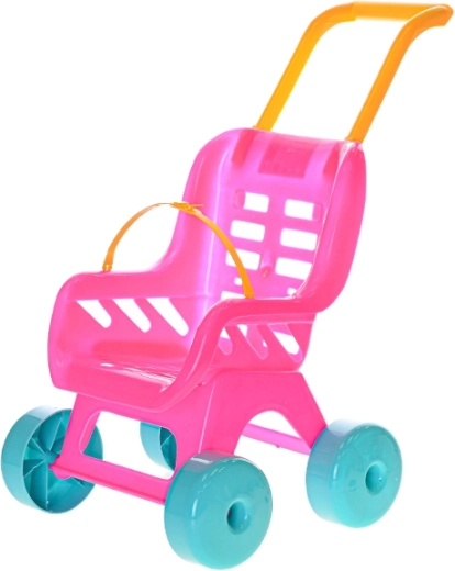 MAD roze Buggy-poppenwagen