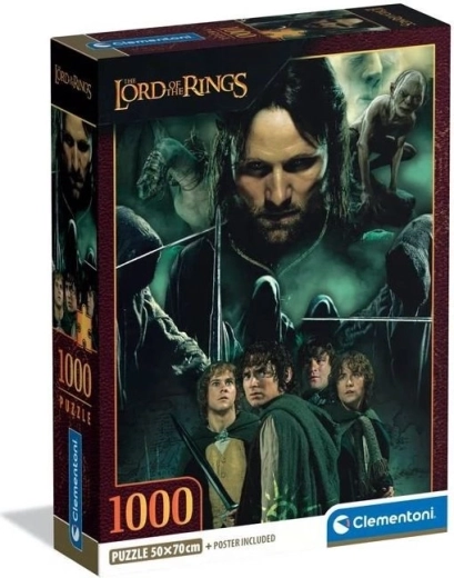 Puzzel CLEMENTONI The Lord of the Rings: The Fellowship of the Ring 1000 stukjes