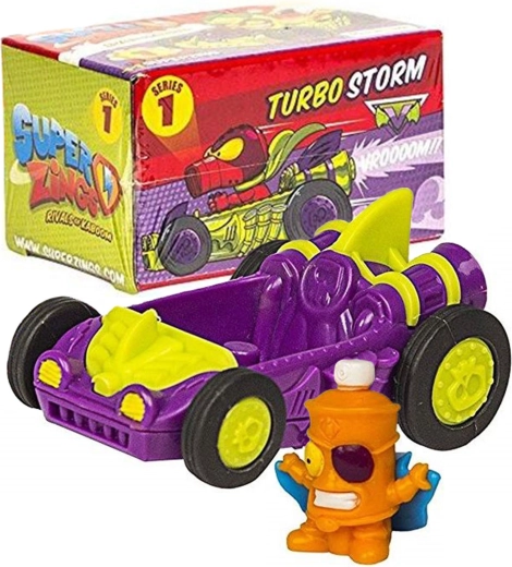 SuperZings superauto met figuurtje