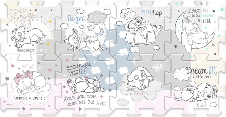 Schuimpuzzel Disney-figuurtjes TREFL