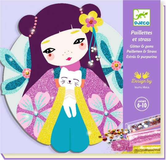 Djeco creatieve set met zand Onnanoko