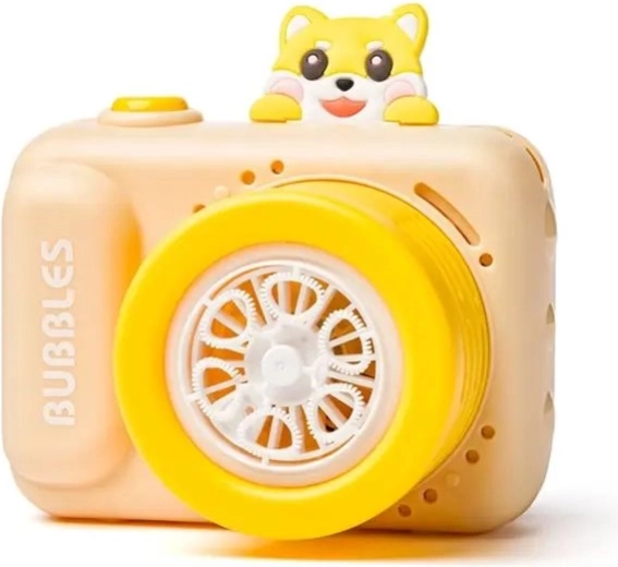 Schattige fotocamera voor kinderhanden