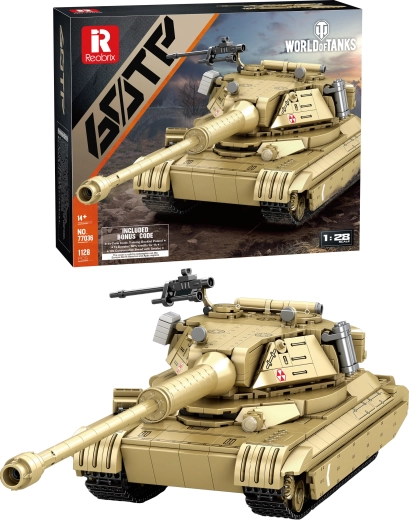 Bouwset tank T-44 World of Tanks 1128 onderdelen