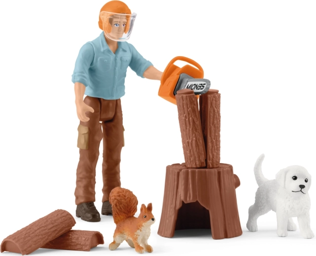 Boswachter – speelset SCHLEICH Pocket Set