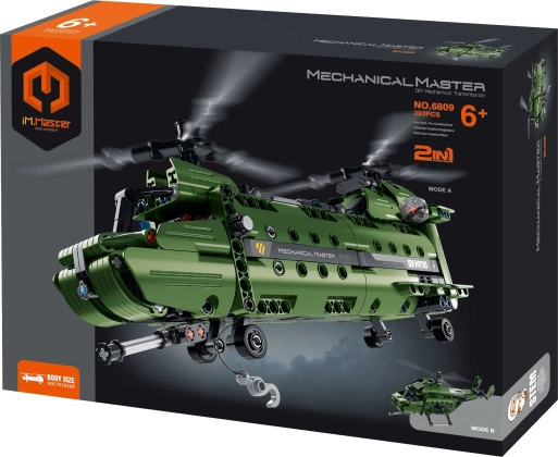 Bouwset helikopter 2-in-1 iM.Master 34 cm