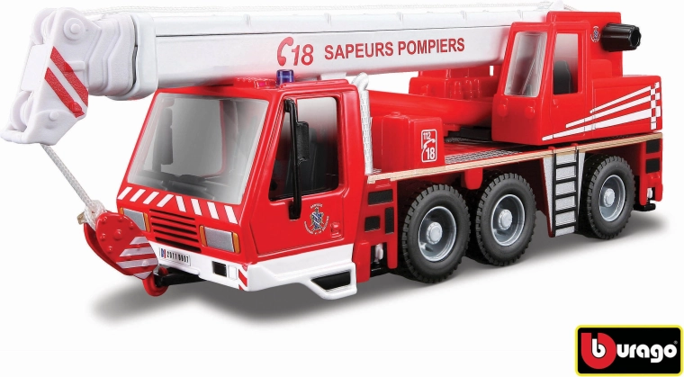 Bburago 1:50 Noodkraanwagen