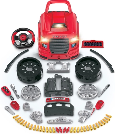 Demontabele motor voor kleine monteurs