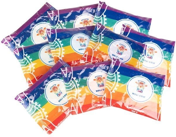 Praktische set van 10 kleuren à 100 g