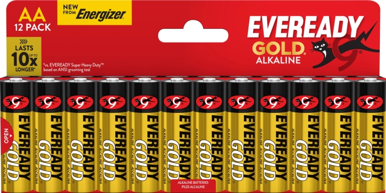 Energizer Eveready Gold AA alkaline batterijen