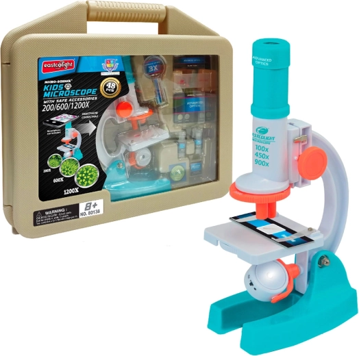 Deluxe kindermicroscoop in koffer Eastcolight